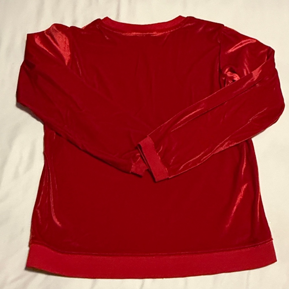 Girl’s Wrangler Red Pullover Shirt - Picture 6 of 6